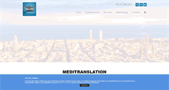 Desktop Screenshot of meditranslation.net